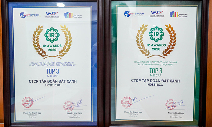 IR Awards là giải thưởng tôn vinh các DN niêm yết có hoạt động quan hệ nhà đầu tư (IR - Investor Relations) minh bạch, nhanh chóng, hiệu quả, góp phần nâng cao nhận thức và vai trò về hoạt động IR và cải thiện hoạt động quản trị DN. IR Awards là giải thưởng tôn vinh các DN niêm yết có hoạt động quan hệ nhà đầu tư (IR - Investor Relations) minh bạch, nhanh chóng, hiệu quả, góp phần nâng cao nhận thức và vai trò về hoạt động IR và cải thiện hoạt động quản trị DN.