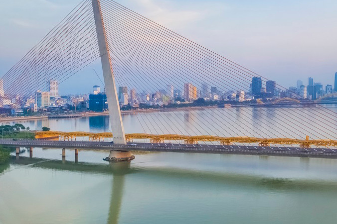 Đà Nẵng sở hữu hạ tầng giao thông đa dạng hàng đầu. Ảnh Sun Group