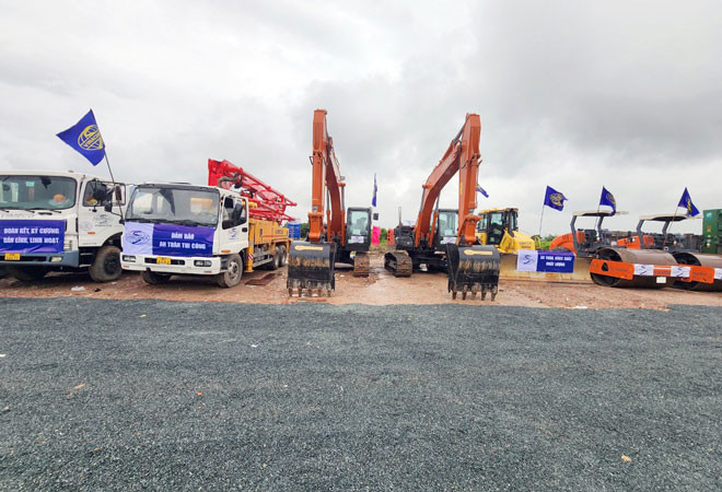 Chính thức khởi công tuyến đường Vành đai 4 trị giá 85.000 tỷ đồng đi qua Ocean City và Mega Grand World Hà Nội