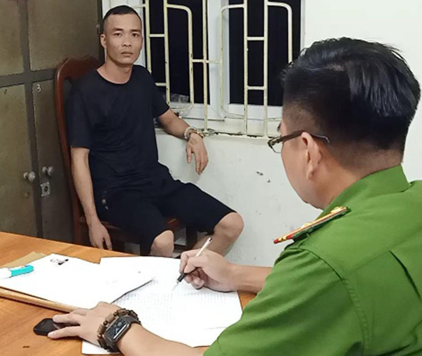 Đối tượng Điệp Văn Mạnh bị bắt giữ sau thời gian gây án rồi bỏ trốn Đối tượng Điệp Văn Mạnh bị bắt giữ sau thời gian gây án rồi bỏ trốn