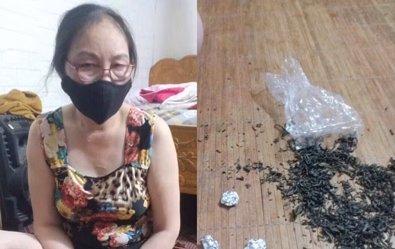 Đối tượng Phấn và tang vật liên quan
