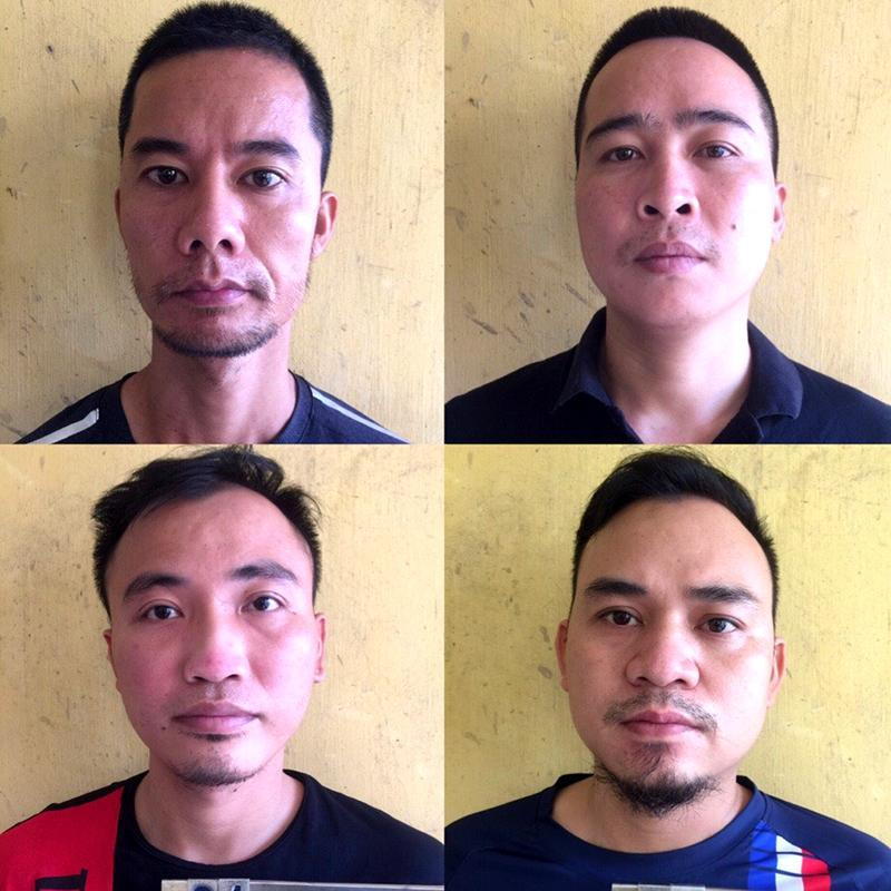 Các đối tượng trong đường dây đánh bạc dưới hình thức cá độ bóng đá bị cơ quan Công an bắt giữ