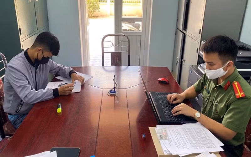 Cơ quan An ninh điều tra lấy lời khai của G.A.S.