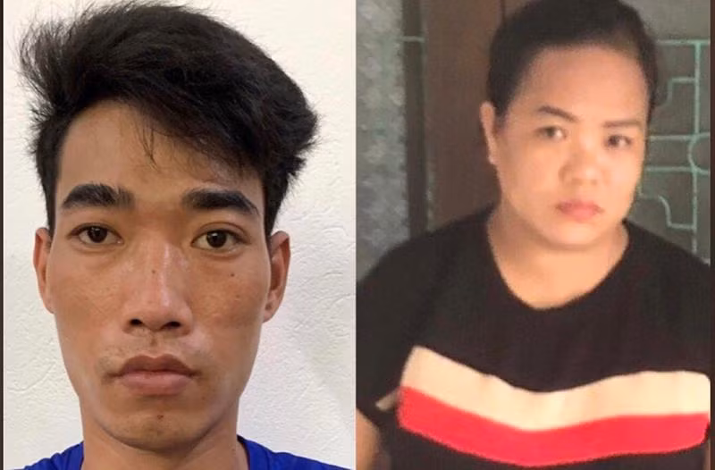 Hai đối tượng truy nã Vương và Năm