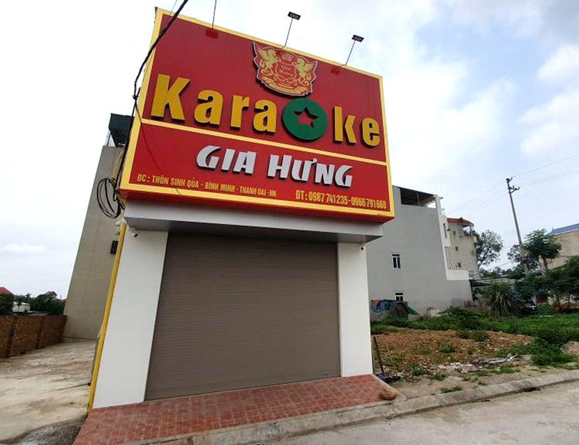 Quán Karoke Gia Hưng nơi xảy ra vụ việc Quán Karoke Gia Hưng nơi xảy ra vụ việc