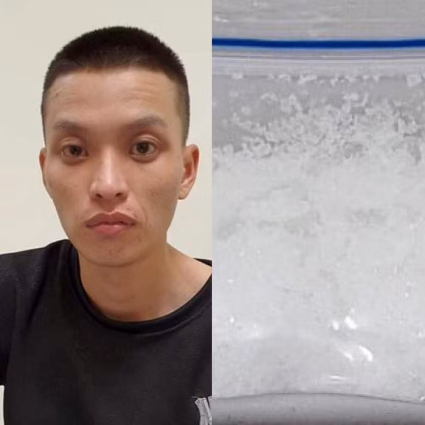 Đối tượng Đạt cùng tang vật