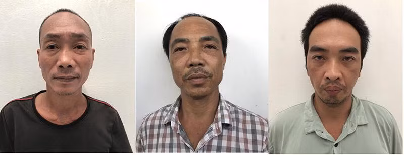 Nhóm đối tượng trộm cắp bu lông, ốc vít công trình thi công lắp đặt cột điện cao thế bị bắt giữ