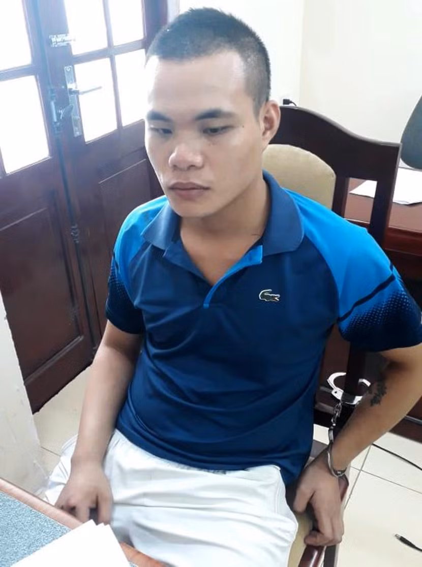 Nghi can Ngô Văn Phương hiện đang bị tạm giữ hình sự