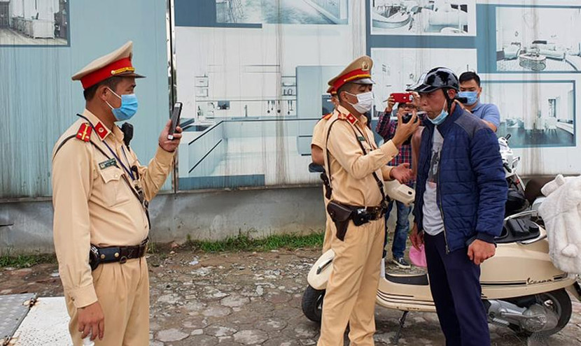 Một trường hợp sau khi tiến hành đo nồng độ cồn có kết quả quá ngưỡng cho phép