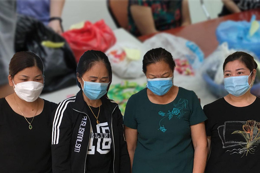 4 "quý bà" rủ nhau đến quán Karaoke Ruby đánh bạc ăn tiền bị Công an bắt giữ 4 "quý bà" rủ nhau đến quán Karaoke Ruby đánh bạc ăn tiền bị Công an bắt giữ