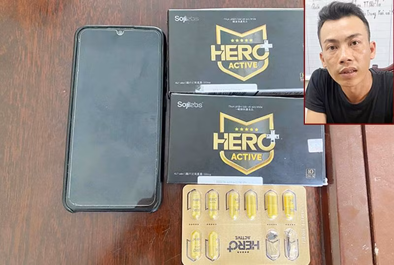 Đối tượng Chảo Ông Lố và tang vật liên quan Đối tượng Chảo Ông Lố và tang vật liên quan