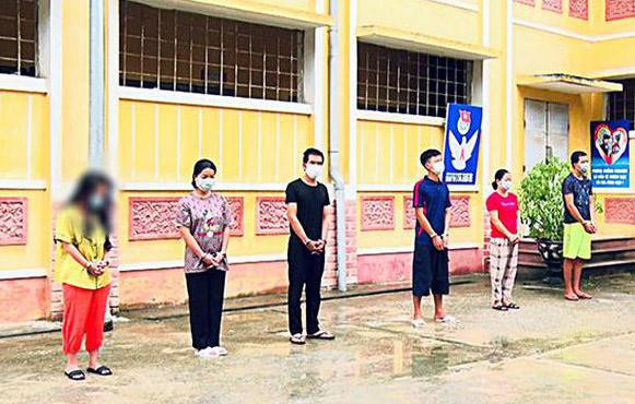 Các đối tượng trong đường dây mua bán trái phép chất ma tuý bị bắt giữ