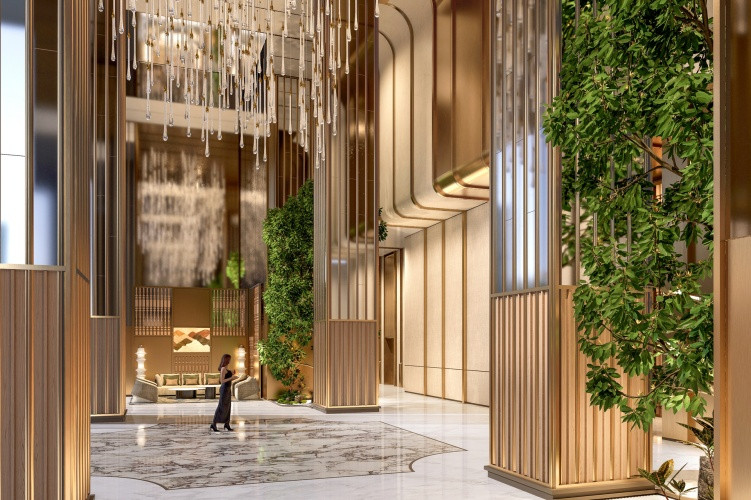 Sun Feliza Suites kiến tạo trải nghiệm sống chuẩn khách sạn hạng sang ngay từ bước chân đầu tiên. (Ảnh: Sun Property)