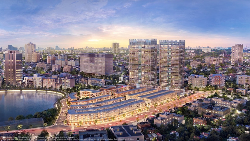 Các khu thấp tầng thương mại có chỗ đỗ xe riêng có sức hút lớn với các thương hiệu cao cấp