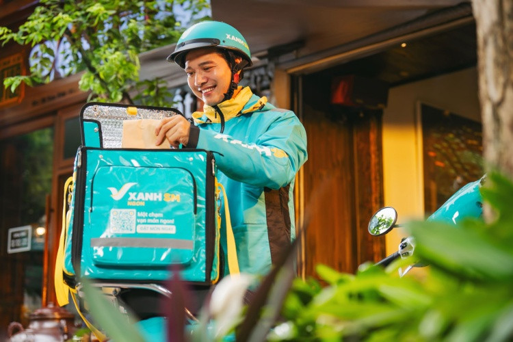Xanh SM Ngon giao từng đơn hàng riêng lẻ để đảm bảo chất lượng món ăn và giúp rút ngắn thời gian chờ đợi của khách hàng