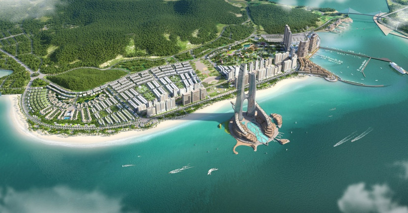 Quần thể đô thị nghỉ dưỡng Sun Elite City quy mô 324ha. (Ảnh: Sun Property)