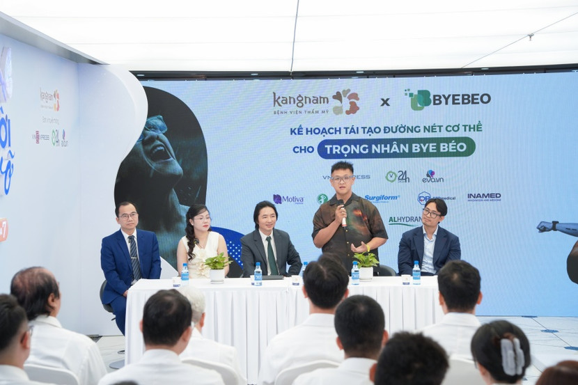 Trọng Nhân chia sẻ niềm vui khi được ekip BV Thẩm Mỹ Kangnam đồng hành phẫu thuật cắt bỏ da dư tái tạo hình thể