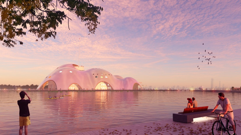 Nhà hát Opera Hà Nội mang tính biểu tượng sẽ được xây dựng tại Hồ Tây