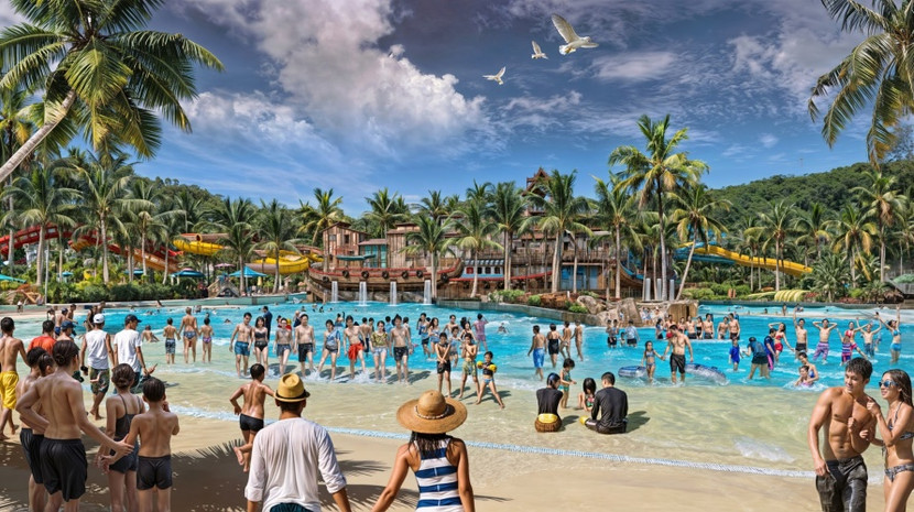 Sun World Vũng Tàu quy mô 20 trò chơi kề bên phân khu Casa