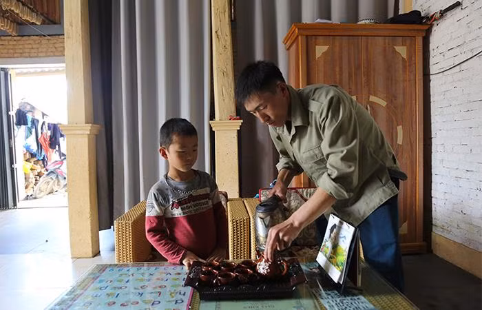 Ngôi nhà mới khang trang của A Tông được công ty hỗ trợ sang sửa năm 2017