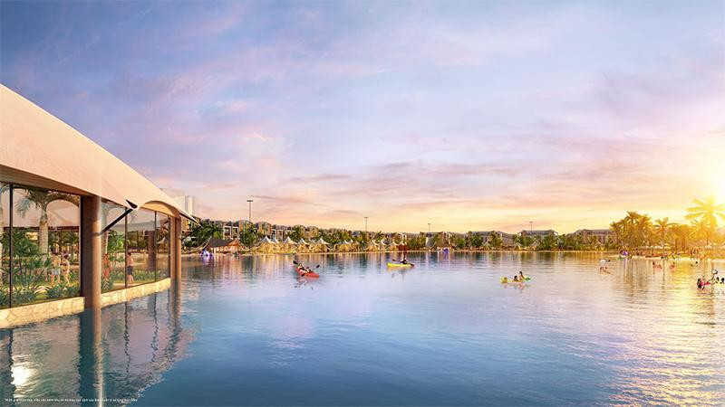 Biển hồ độc đáo trong lòng dự án cũng là một tiện ích tạo cảm hứng sống biển cho cư dân tương lai của dự án. Biển hồ độc đáo trong lòng dự án cũng là một tiện ích tạo cảm hứng sống biển cho cư dân tương lai của dự án.