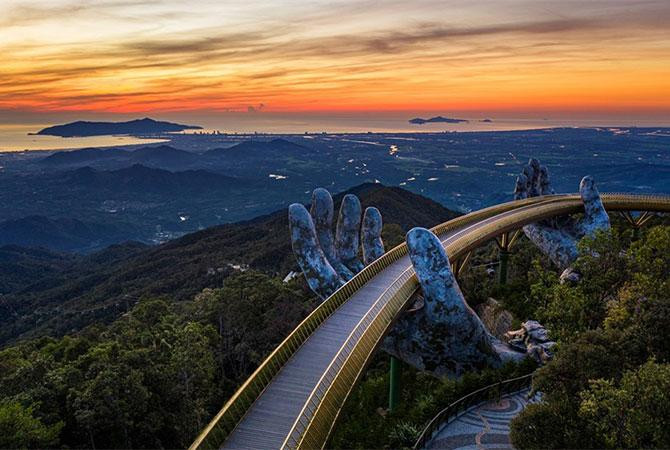 Cầu Vàng Sun World Ba Na Hills