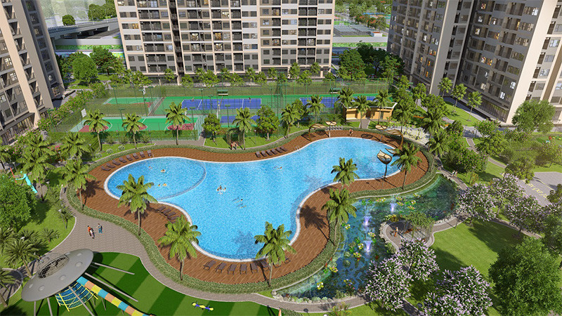Grand Sapphire 2 sở hữu tiện ích nội khu phong phú, mang lại chuẩn sống đẳng cấp “như resort” ngay trước thềm căn hộ
