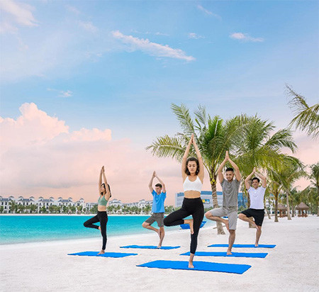 Cuộc sống thể thao tại Thành phố biển hồ vô cùng sôi động sau khi đại đô thị này vừa đón hàng ngàn tổ ấm về an cư.