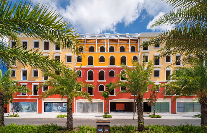 Mặt tiền "khủng" của Sun Grand City New An Thoi