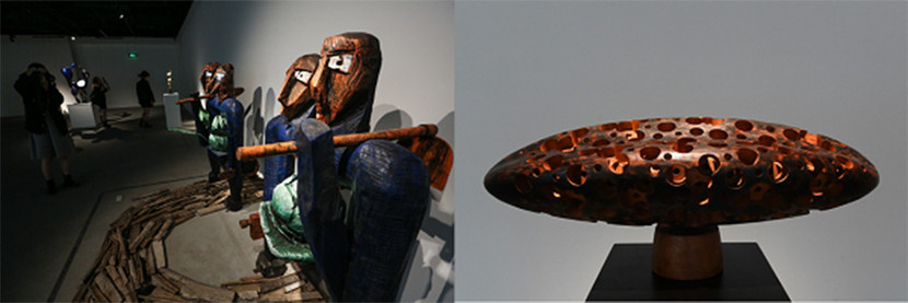 Tác phẩm “Bố mẹ tôi, cái cuốc và cây cải bắp” của tác giả Kù Kao Khải và “Mục ruỗng 3” của tác giả Trần An Tác phẩm “Bố mẹ tôi, cái cuốc và cây cải bắp” của tác giả Kù Kao Khải và “Mục ruỗng 3” của tác giả Trần An