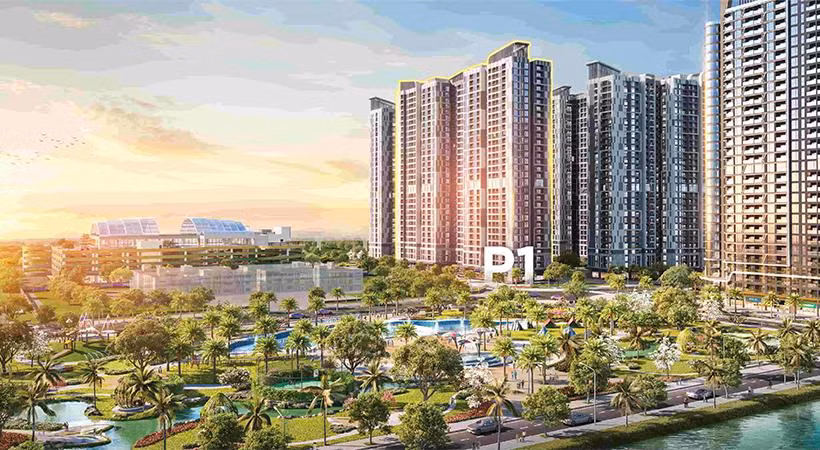 Nằm gần ga metro số 8 trong quy hoạch đường sắt đô thị Hà Nội, cư dân P1có cơ hội sử dụng các phương tiện giao thông thông minh, hiện đại