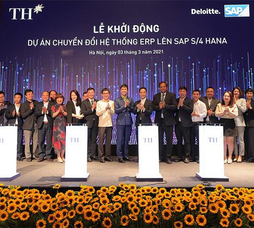 Dự án chuyển đổi nền tảng công nghệ lên SAP S/4 HANA sẽ góp phần giúp TH hiện thực hóa các mục tiêu phát triển.