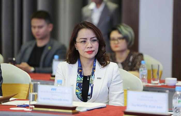 Bà Hương Trần Kiều Dung, Phó Chủ tịch thường trực của FLC