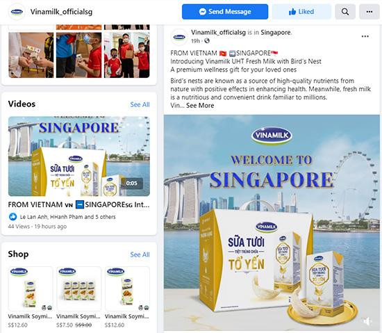 Sản phẩm được chính thức ra mắt tại trang Vinamilk_officialsg và thương mại điện tử sẽ là kênh bán hàng chủ yếu trong giai đoạn này