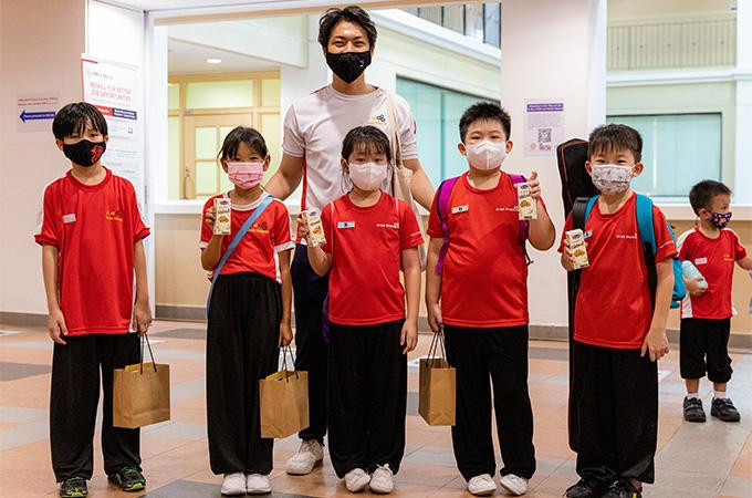 Vinamilk đồng hành với các hoạt động cộng đồng tại Singapore để quảng bá cho thương hiệu và sản phẩm