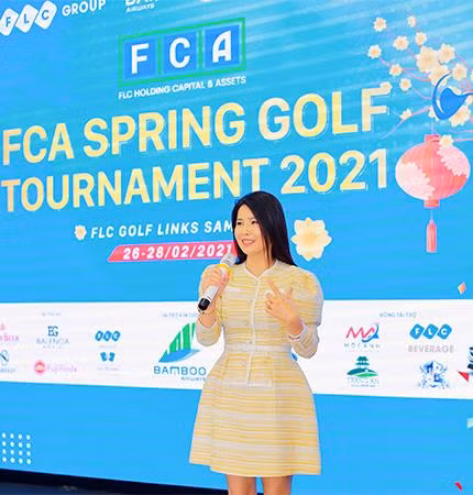 Bà Đặng Thị Lưu Vân – Phó TGĐ Tập đoàn FLC – TGĐ FLC Holding