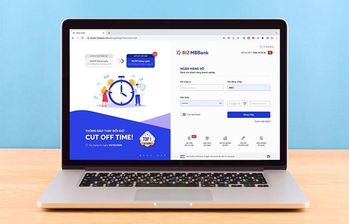 Nền tảng BIZ MBBank dành cho khách hàng doanh nghiệp