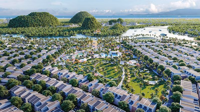 Sun Riverpolis với cảnh quan hoàn mỹ bao quanh Sun Riverpolis với cảnh quan hoàn mỹ bao quanh