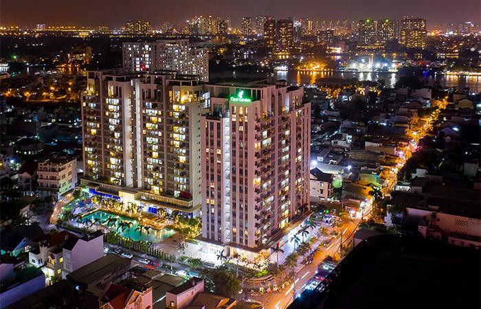 Mức giá khu căn hộ Opal Garden do Tập đoàn Đất Xanh phát triển hiện đã tăng đến 60% so với khởi điểm.