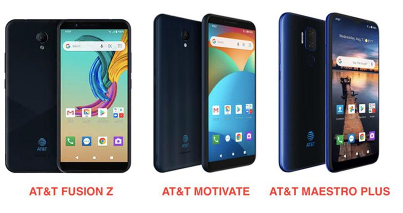 Hình ảnh 3 mẫu điện thoại của VinSmart đang được AT&T phân phối rộng rãi trên toàn nước Mỹ. Hình ảnh 3 mẫu điện thoại của VinSmart đang được AT&T phân phối rộng rãi trên toàn nước Mỹ.