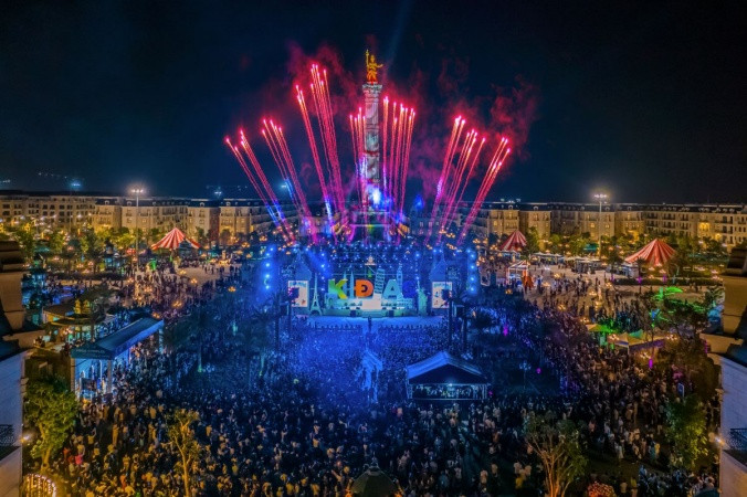 Cuộc sống đông vui hơn phố với lễ hội nối tiếp lễ hội tại Vinhomes Ocean Park 2