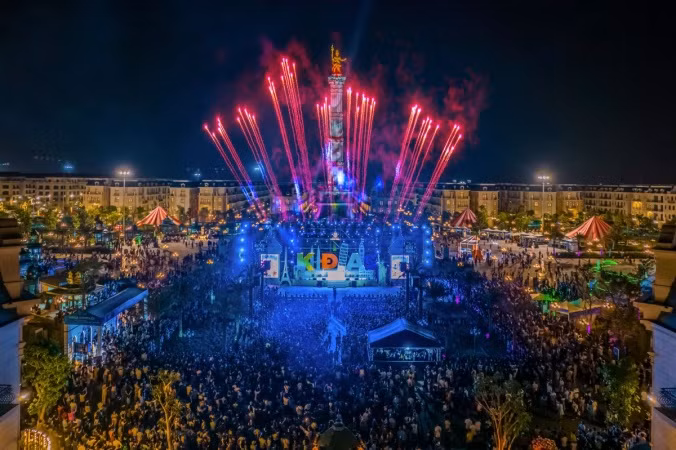 Cuộc sống đông vui hơn phố với lễ hội nối tiếp lễ hội tại Vinhomes Ocean Park 2