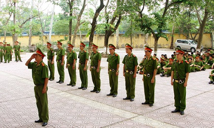 Tổ chức cuộc thi khảo sát về kiểm tra điều lệnh CAND ảnh 14