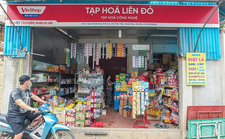 Tạp hóa thu hút nhiều khách hàng hơn khi gia nhập VinShop.