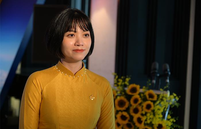 Bà Lê Thuý Thanh Bình - Tổng Giám đốc hãng hàng không Sun Air