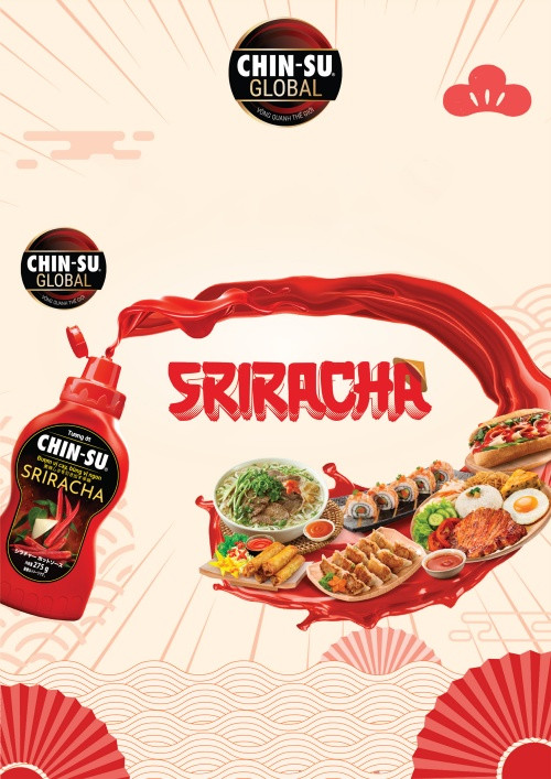 Tương ớt Chin-Su Sriracha chinh phục thị trường trong nước và quốc tế Tương ớt Chin-Su Sriracha chinh phục thị trường trong nước và quốc tế