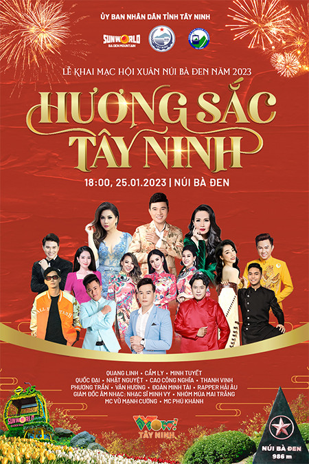 Chương trình nghệ thuật đặc sắc tại lễ khai mạc Hội Xuân núi Bà Đen Chương trình nghệ thuật đặc sắc tại lễ khai mạc Hội Xuân núi Bà Đen