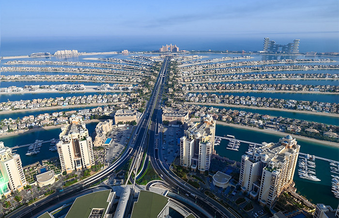 Đảo cọ dành cho giới siêu giàu tại Dubai