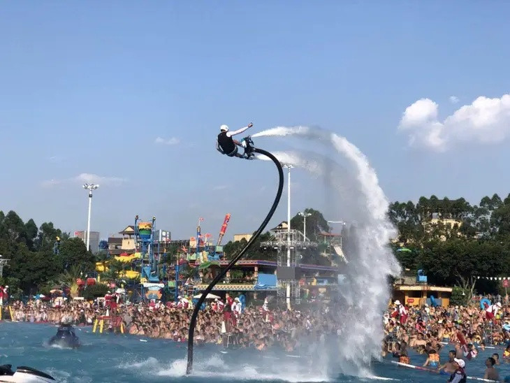 Show nghệ thuật thể thao mạo hiểm Jetski sẽ có mặt tại Công viên châu Á - Đà Nẵng từ ngày 10/6 (Ảnh minh họa)