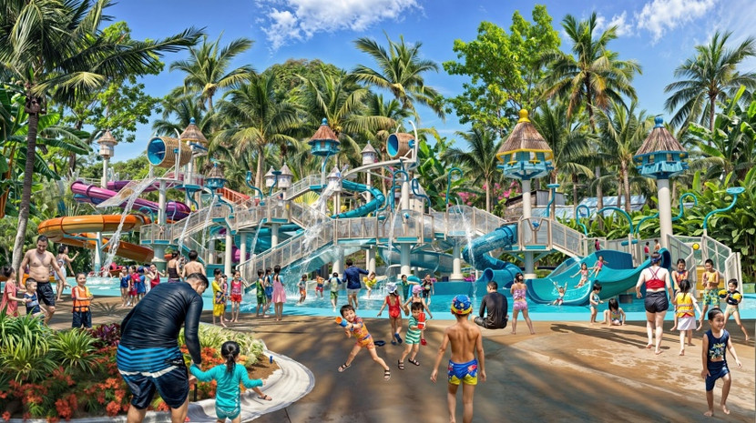 Công viên nước Sun World quy mô 20 trò chơi sẽ xuất hiện tại Vũng Tàu